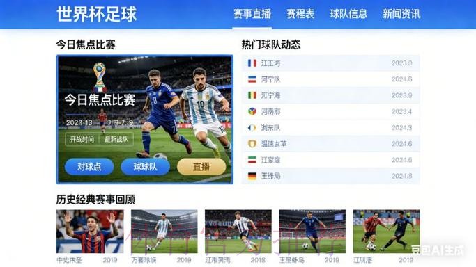 2026世界杯直播官方发布全程直播直播平台